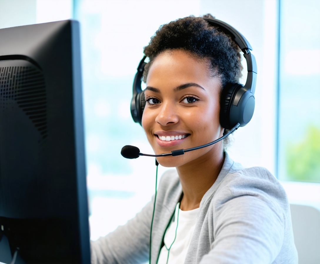 Ein Mitglied unseres freundlichen Support-Teams bereit zur Beratung