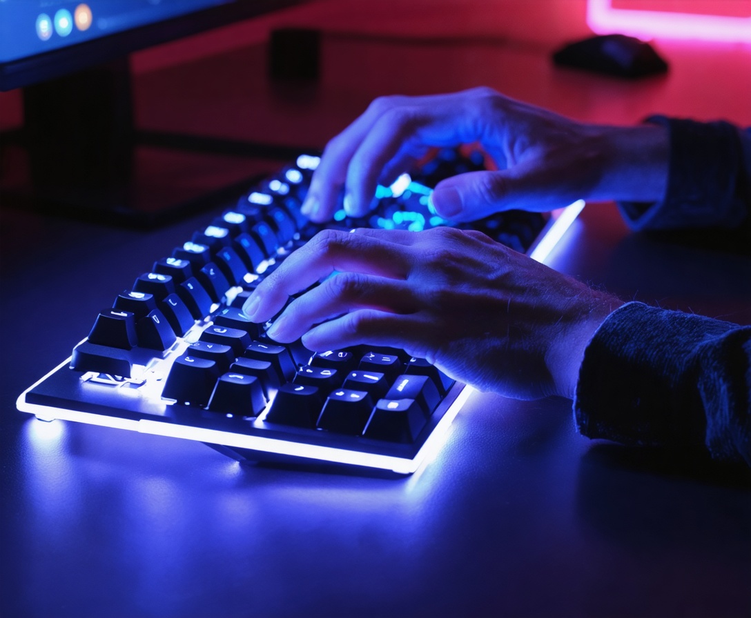 Designer arbeitet konzentriert an der technischen Umsetzung eines Projekts